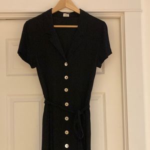 Wilfred Black Dress - Size M (fits like a small)